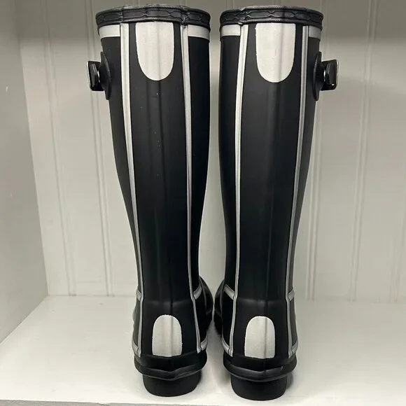 Hunter original reflective outline boot in US 2 Little Kid - Picture 2 of 7